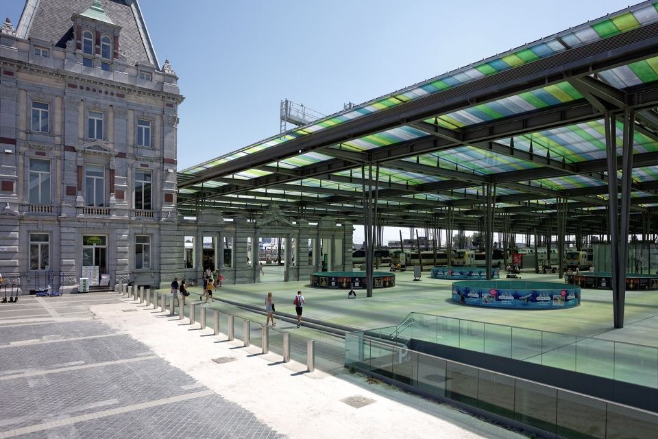 奥斯坦德车站，比利时 / Dietmar Feichtinger Architectes