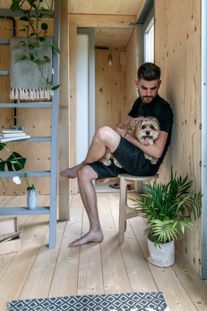 匈牙利简约环保小屋 Kabinka
