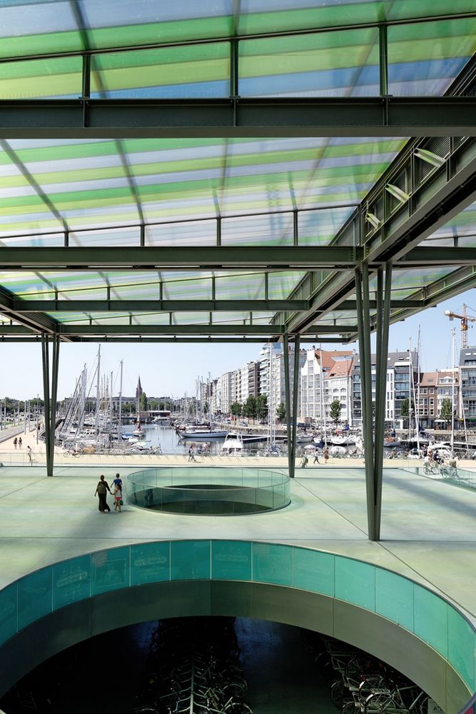 奥斯坦德车站，比利时 / Dietmar Feichtinger Architectes