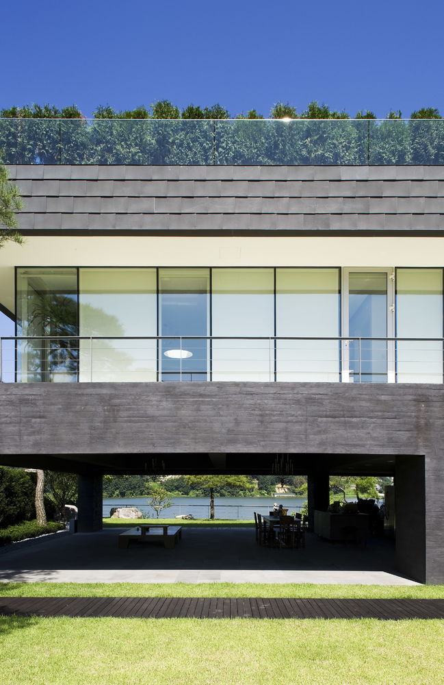 韩国 Floating House 别墅设计——河景与空间的完美融合