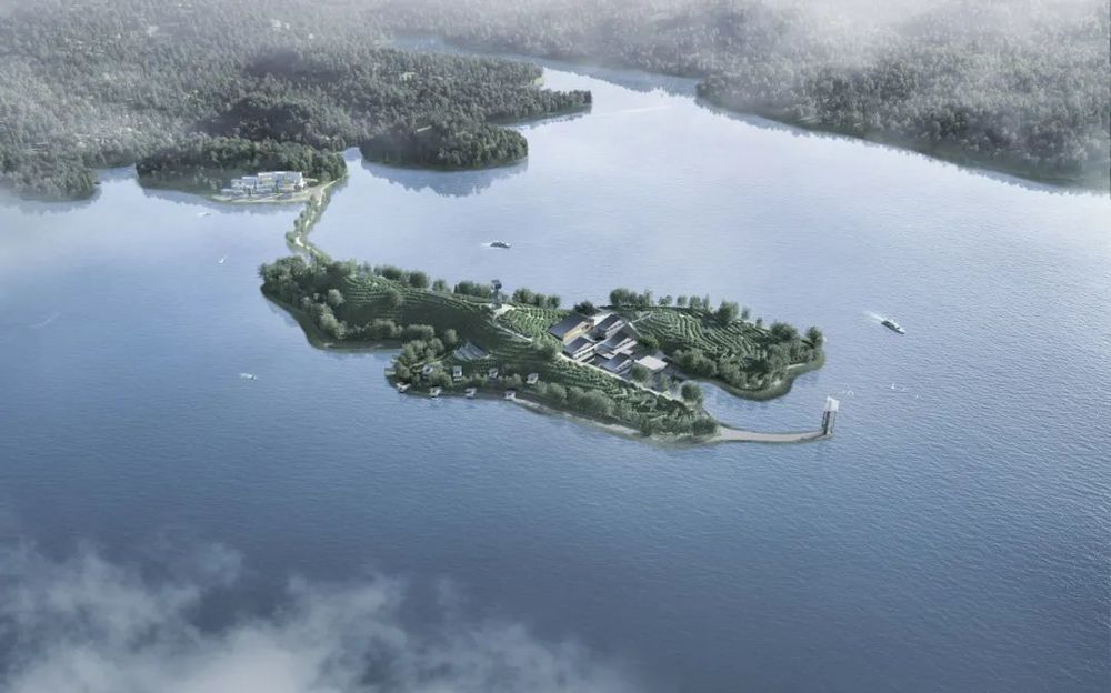 新赣派度假胜地——龙门岛规划建筑设计