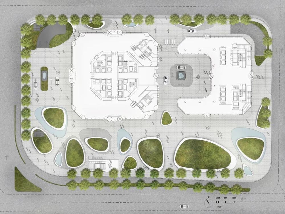 杭州望朝中心 | SOM打造流动型地标建筑