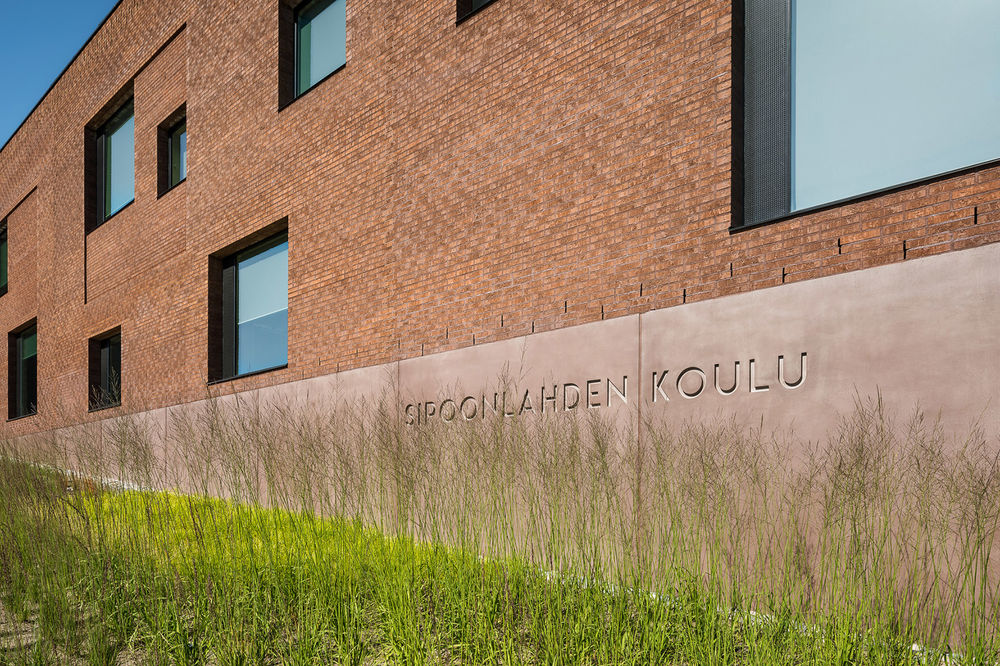 芬兰 Sipoonlahti 学校扩建 | 学习村式的自主学习环境