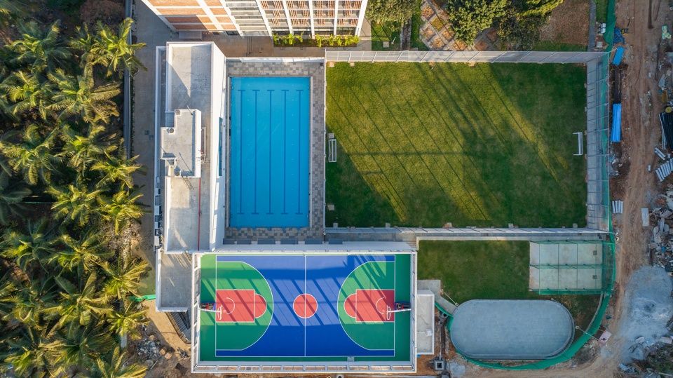 班加罗尔管理学院 | 自然与建筑的有机对话