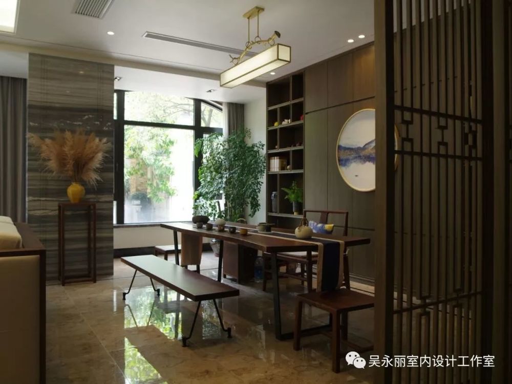 惠州御湾雅墅新中式轻奢风设计