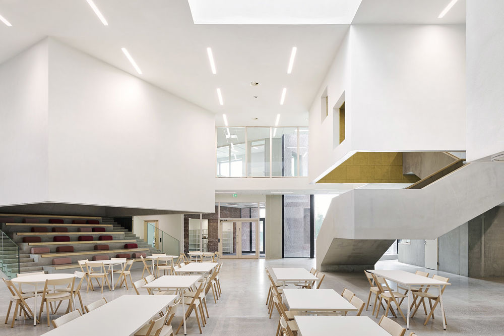 芬兰 Sipoonlahti 学校扩建 | 学习村式的自主学习环境