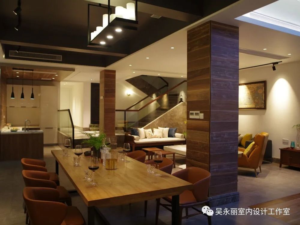 惠州御湾雅墅新中式轻奢风设计