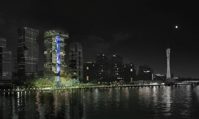 让·努维尔“腾讯广州总部大厦”即将建成，酷似火箭发射台