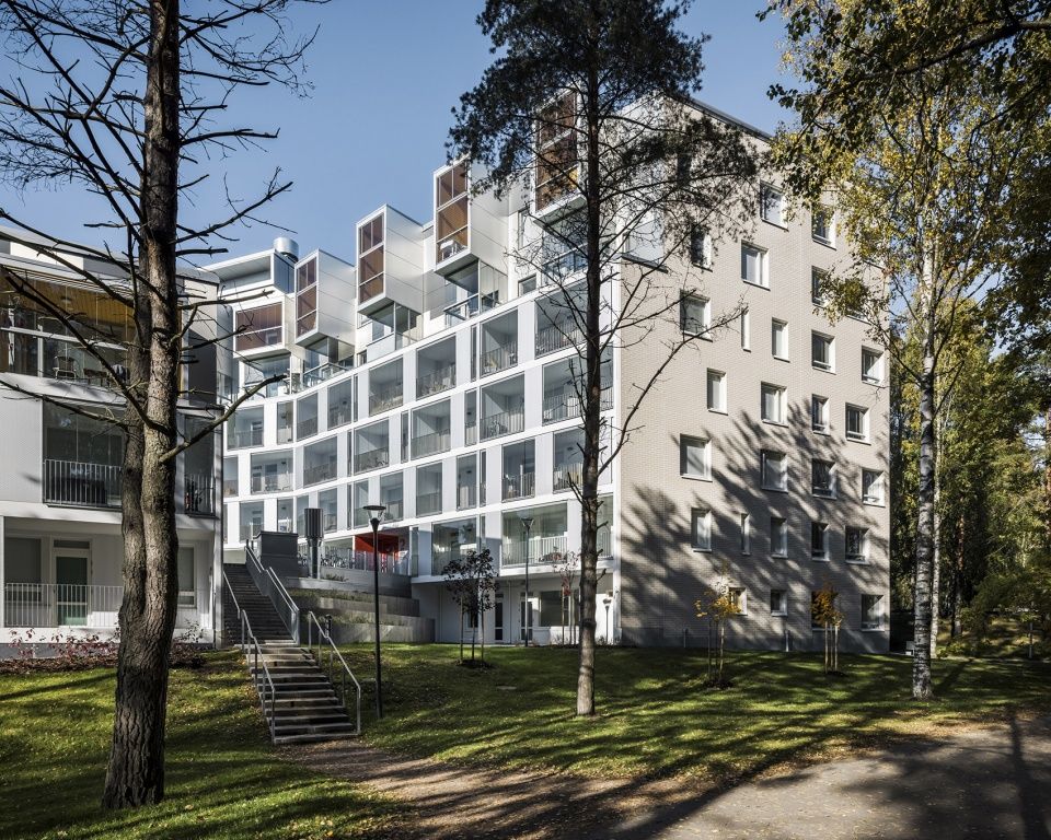 Pyhätunturintie 2 公共住宅 | 赫尔辛基的现代建筑新坐标