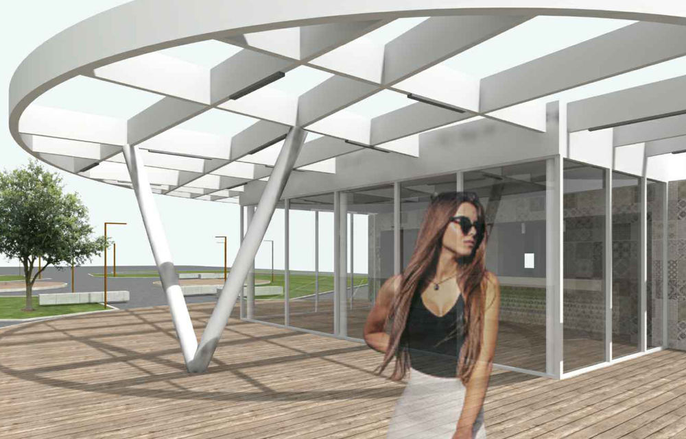 未实现的公共花园设计 | 评述 Pescara“五一广场”花园改造计划