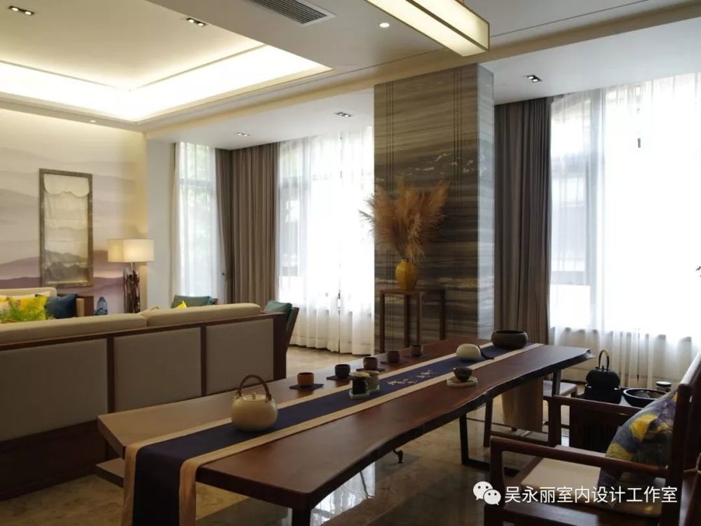 惠州御湾雅墅新中式轻奢风设计