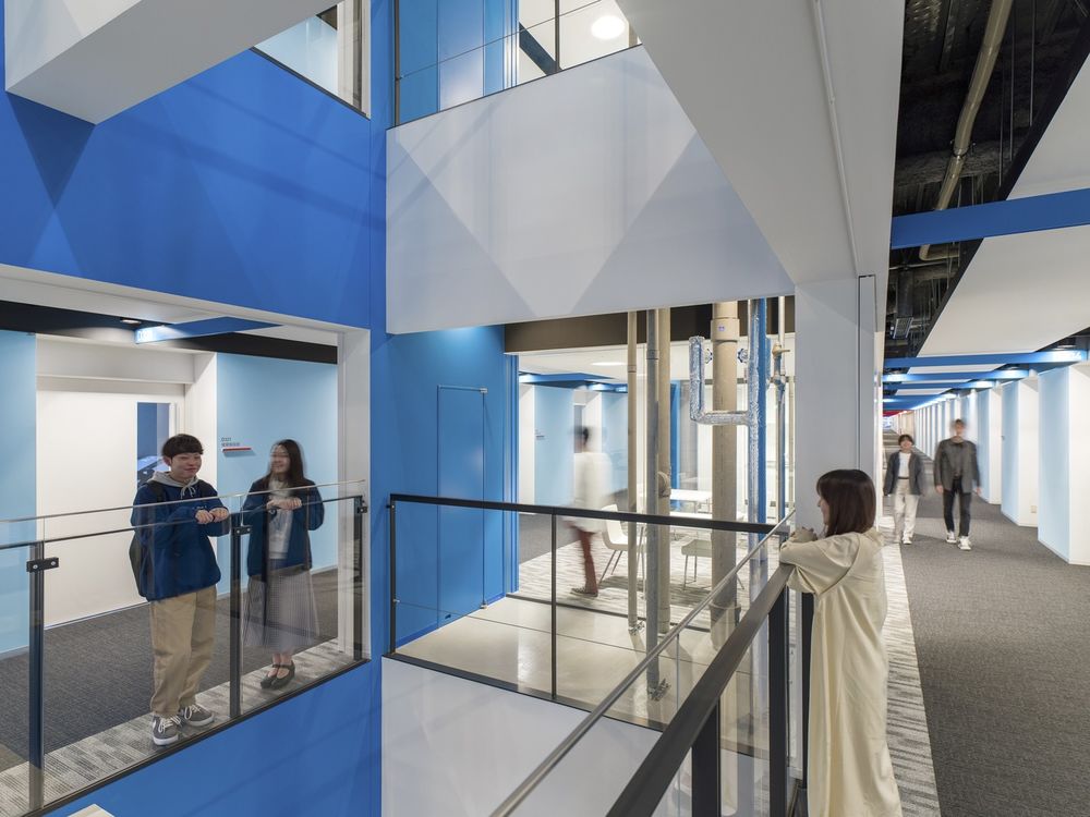北海道科技大学建筑群 | 可扩展与重组的室内空间设计