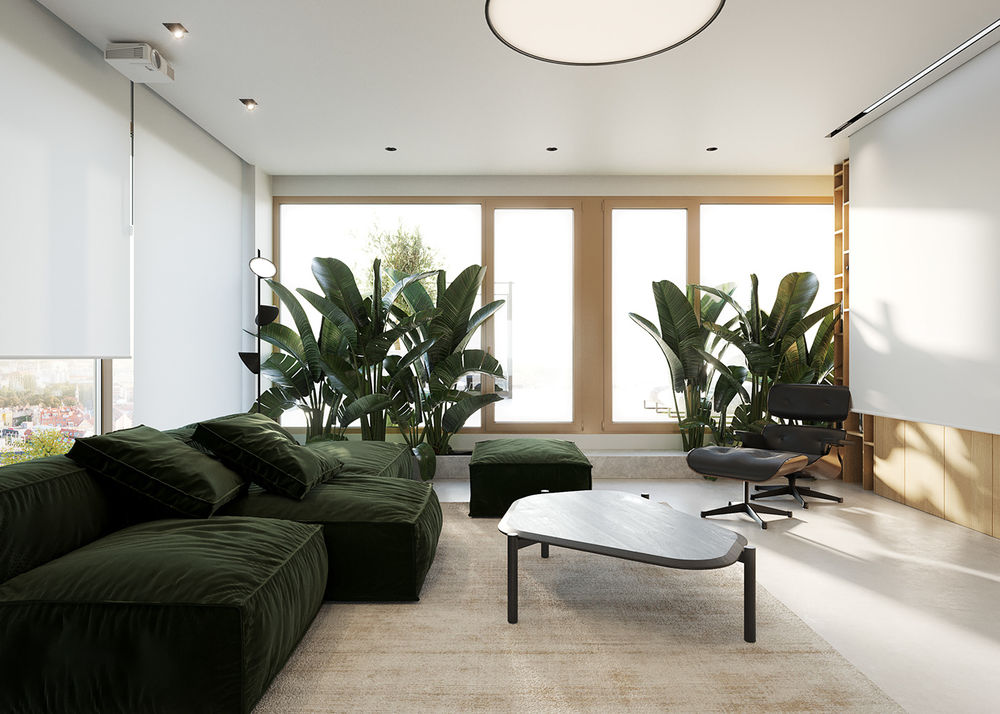 德国 Zeit 建筑师打造极简主义"Flat Y"住宅