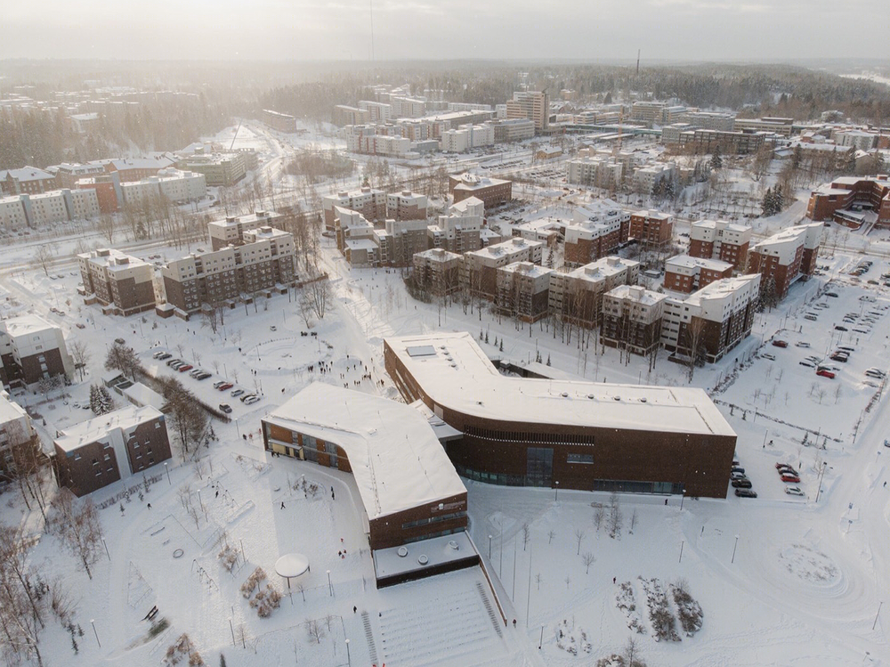 芬兰 Kirkkojärvi 学校 | 融入自然的校园设计