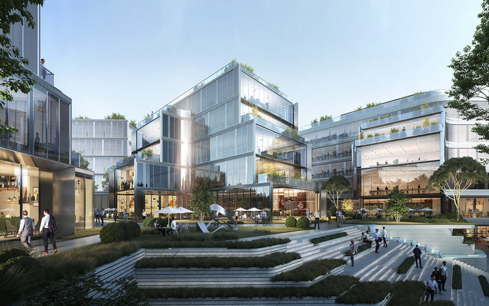 中标在建方案｜Y型山谷聚落｜杭州西投凤凰谷文创总部园区｜孟凡浩-line+建筑事务所