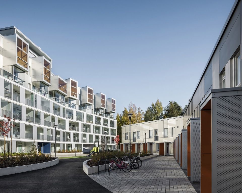 Pyhätunturintie 2 公共住宅 | 赫尔辛基的现代建筑新坐标