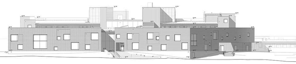 芬兰 Sipoonlahti 学校扩建 | 学习村式的自主学习环境