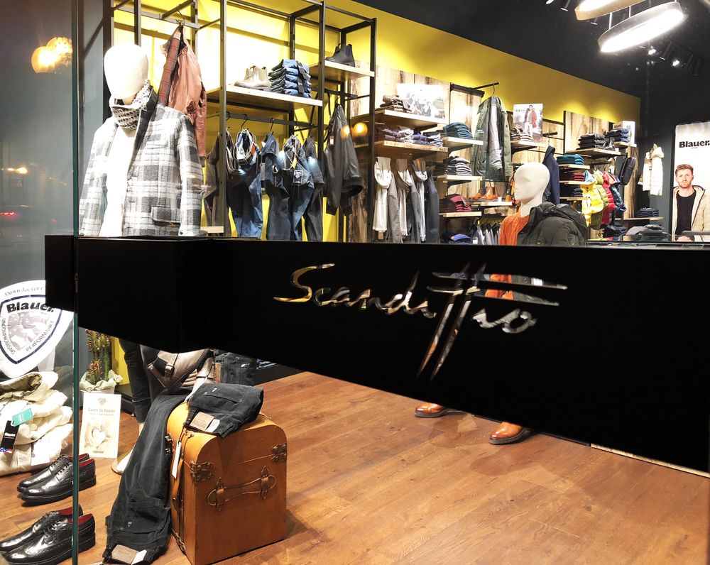 勇敢创新的 Scandiffio Dresswear 商店设计