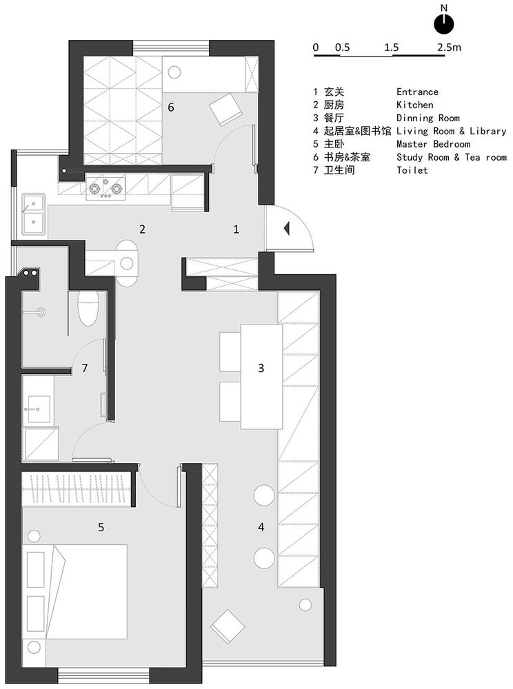 上海浦东宁静住宅 | 多功能空间与木质温暖的诗意栖居