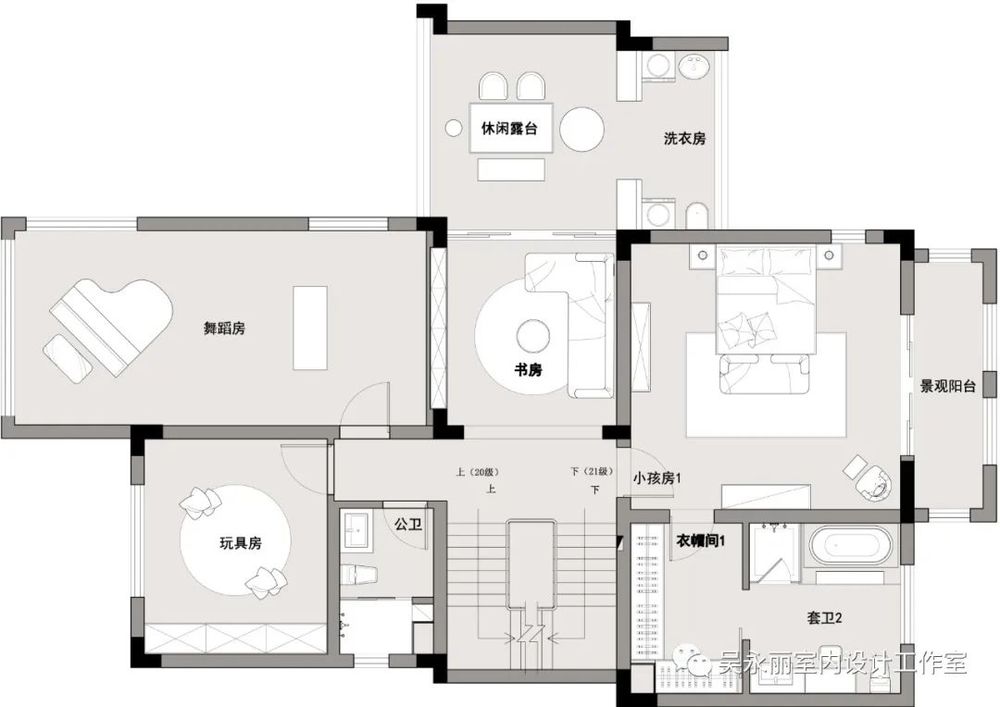 惠州御湾雅墅新中式轻奢风设计