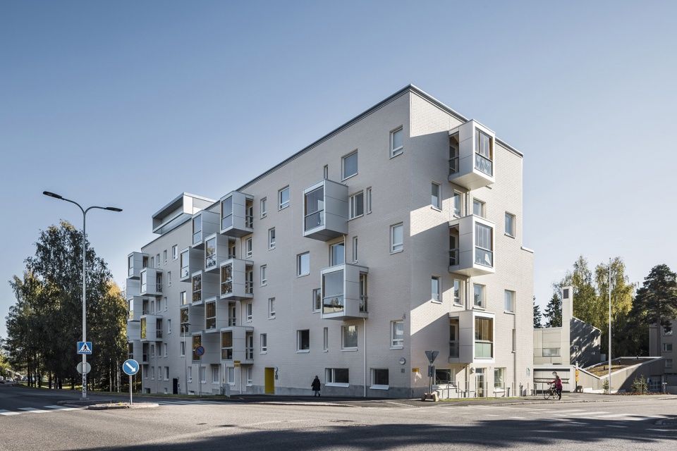 Pyhätunturintie 2 公共住宅 | 赫尔辛基的现代建筑新坐标