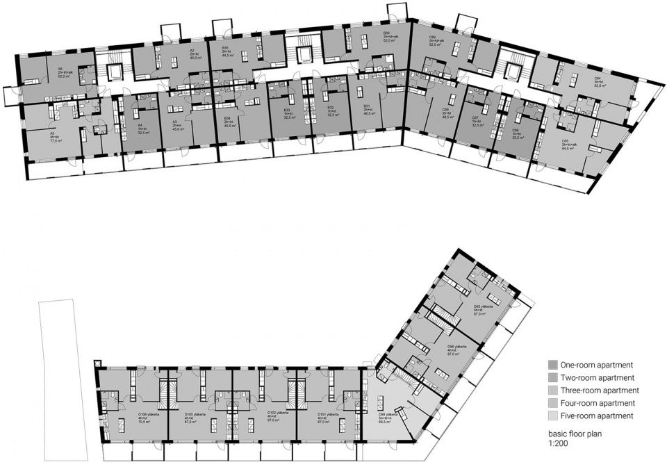 Pyhätunturintie 2 公共住宅 | 赫尔辛基的现代建筑新坐标