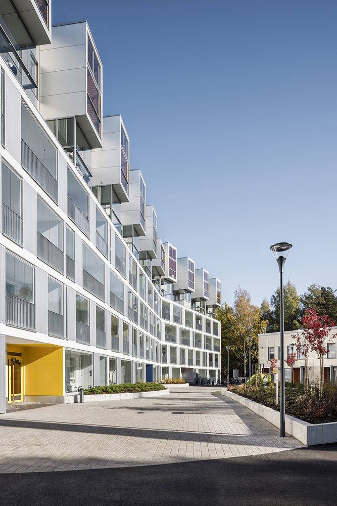 Pyhätunturintie 2 公共住宅 | 赫尔辛基的现代建筑新坐标