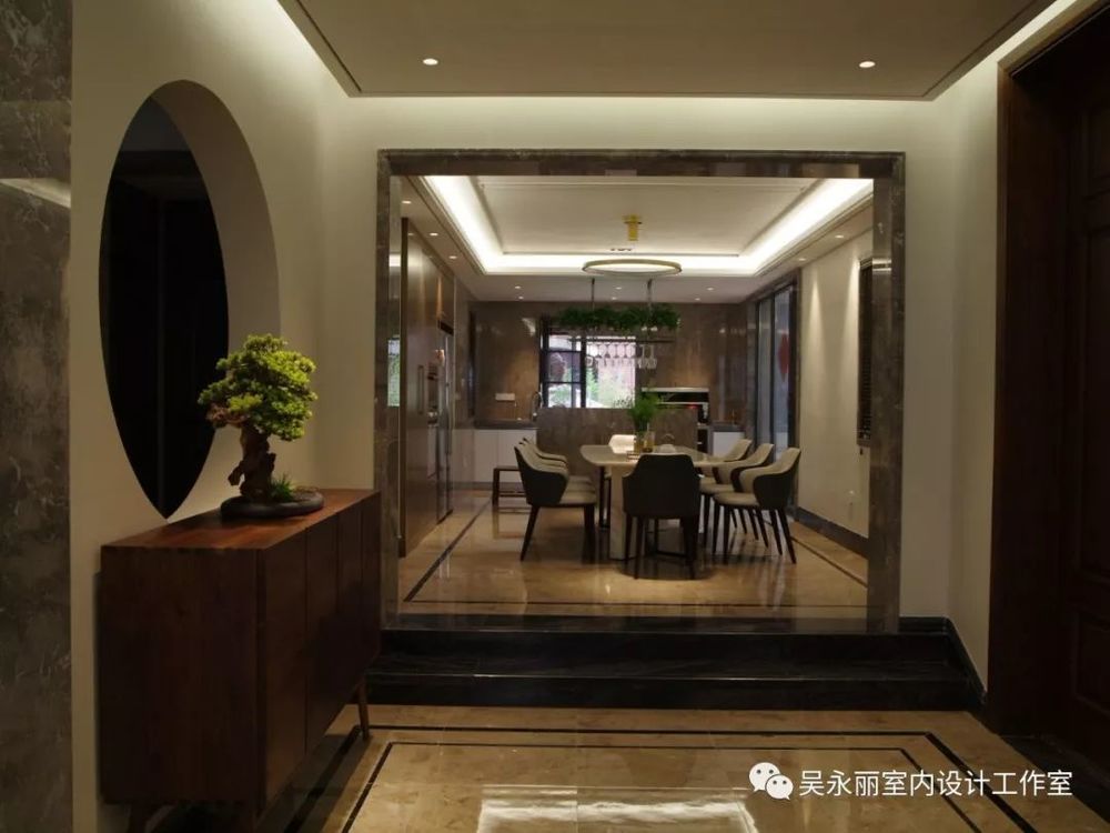 惠州御湾雅墅新中式轻奢风设计