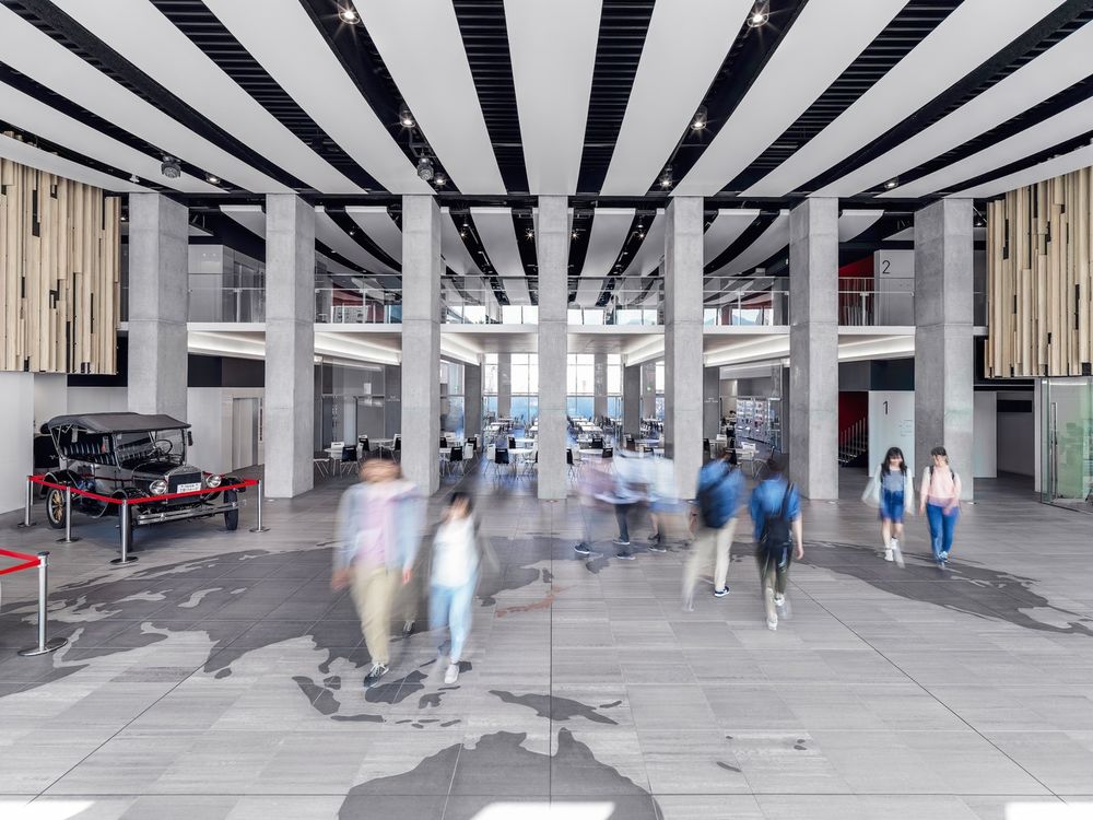 北海道科技大学建筑群 | 可扩展与重组的室内空间设计