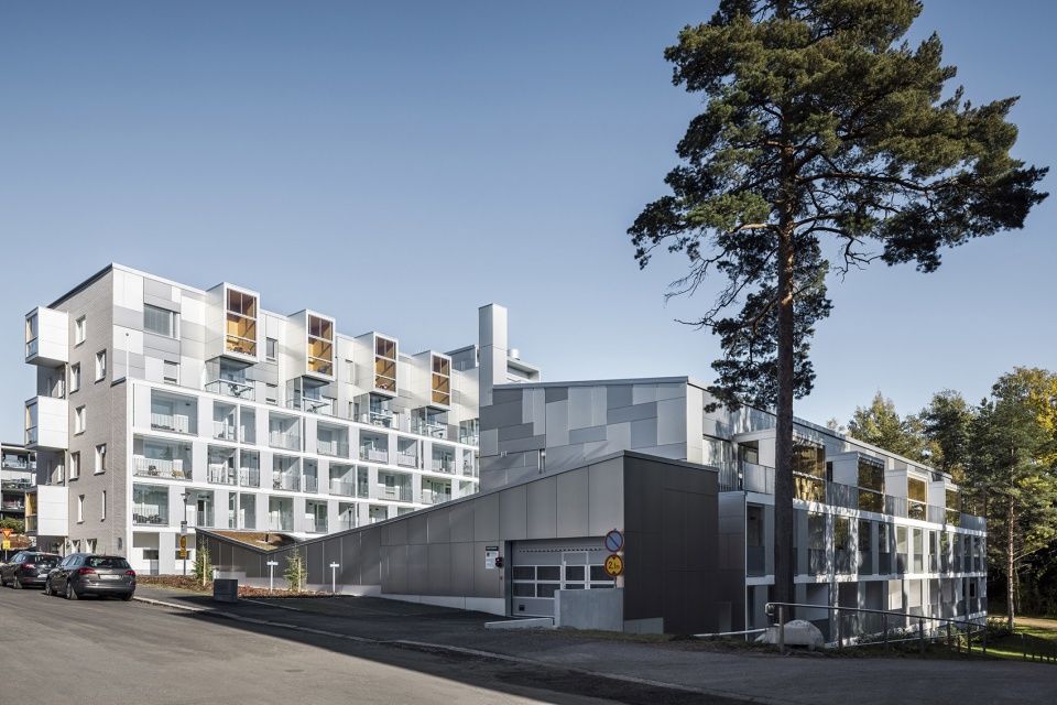 Pyhätunturintie 2 公共住宅 | 赫尔辛基的现代建筑新坐标
