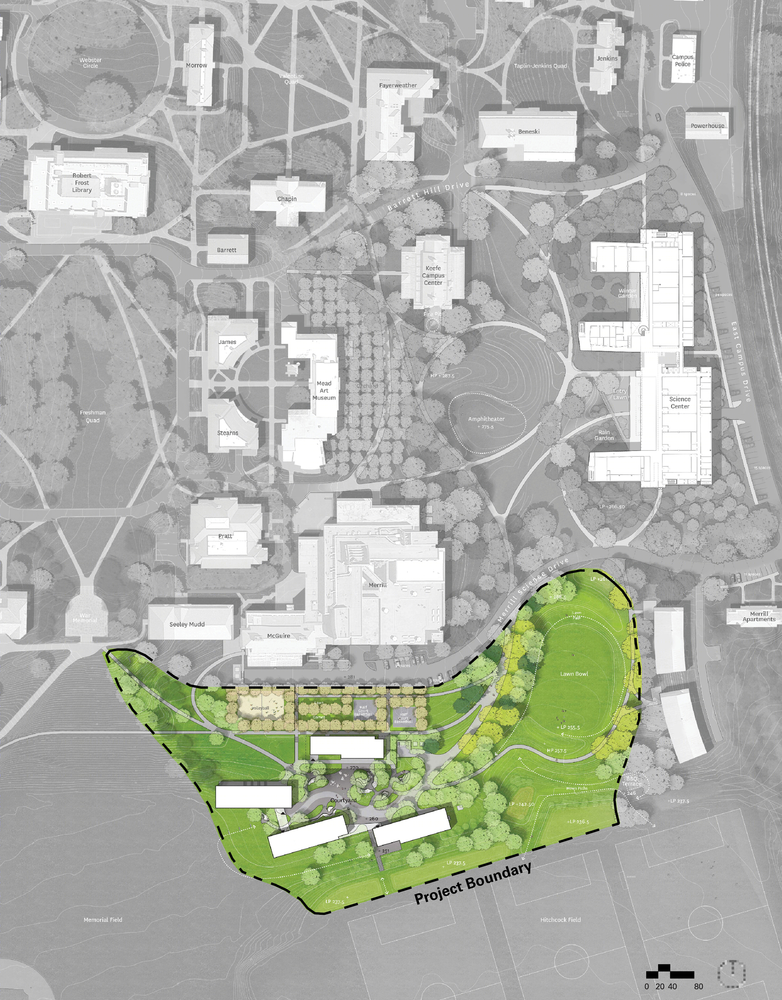 阿默斯特学院绿色通道住宅——连接历史与未来的多元社区