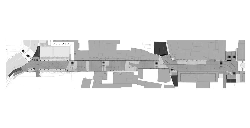 历史印记的街道改造 | Pordenone 市政厅的可持续城市发展计划