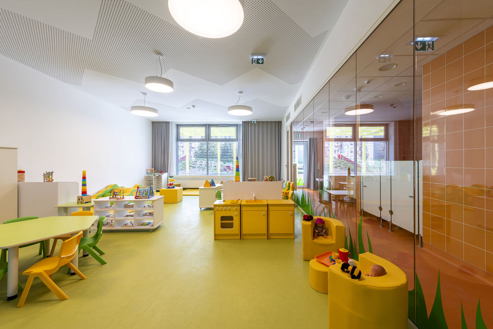 绿色童趣 | Vrbani II Kindergarten 幼儿园设计