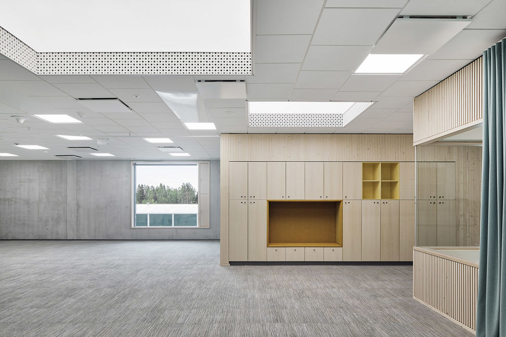 芬兰 Sipoonlahti 学校扩建 | 学习村式的自主学习环境