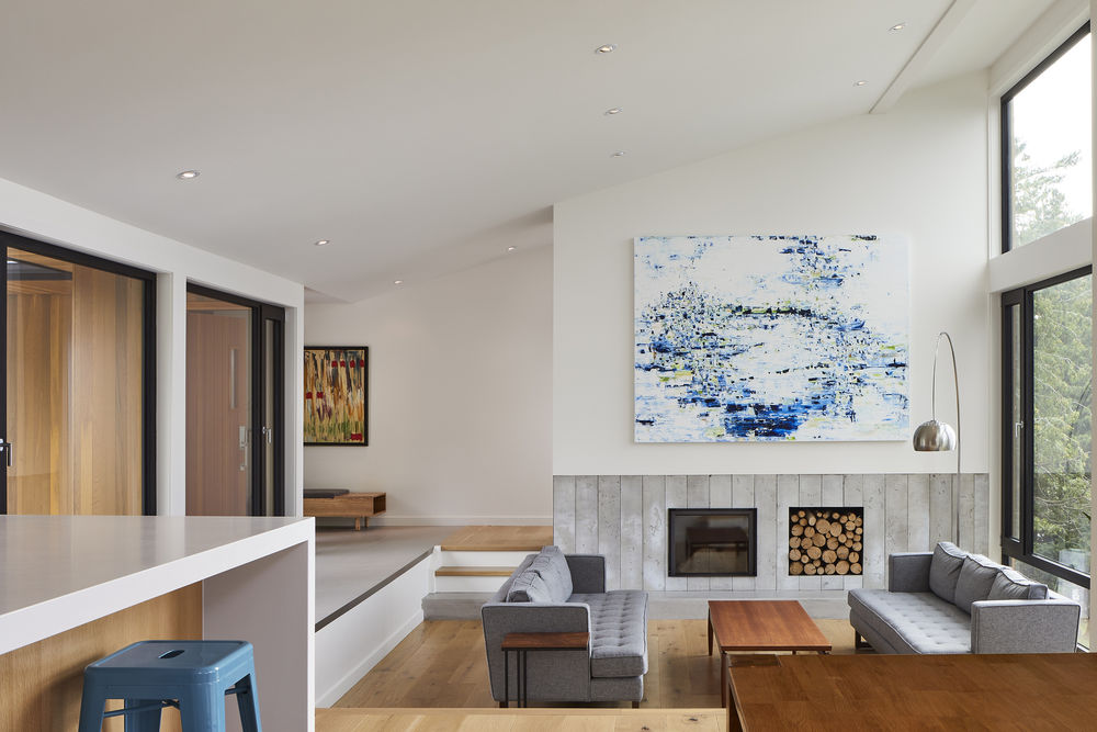 Sturgeon Lake House——嵌入山体的别墅设计