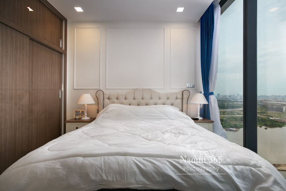 2018 年完成的 Vinhomes Golden River 公寓室内设计