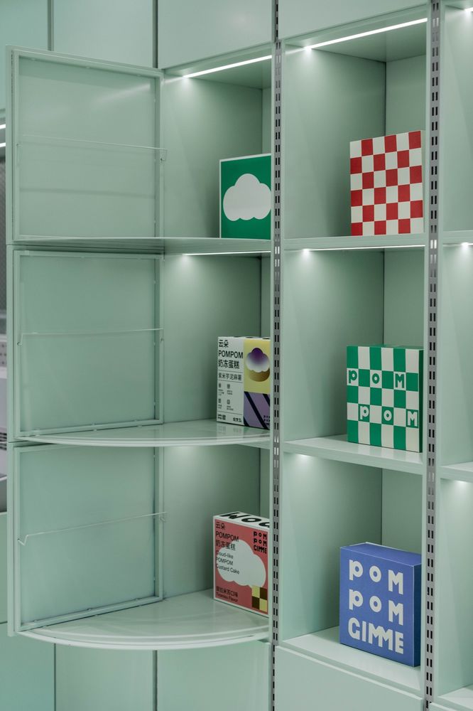 POMPOM GIMME甜品店，北京 / 或者设计