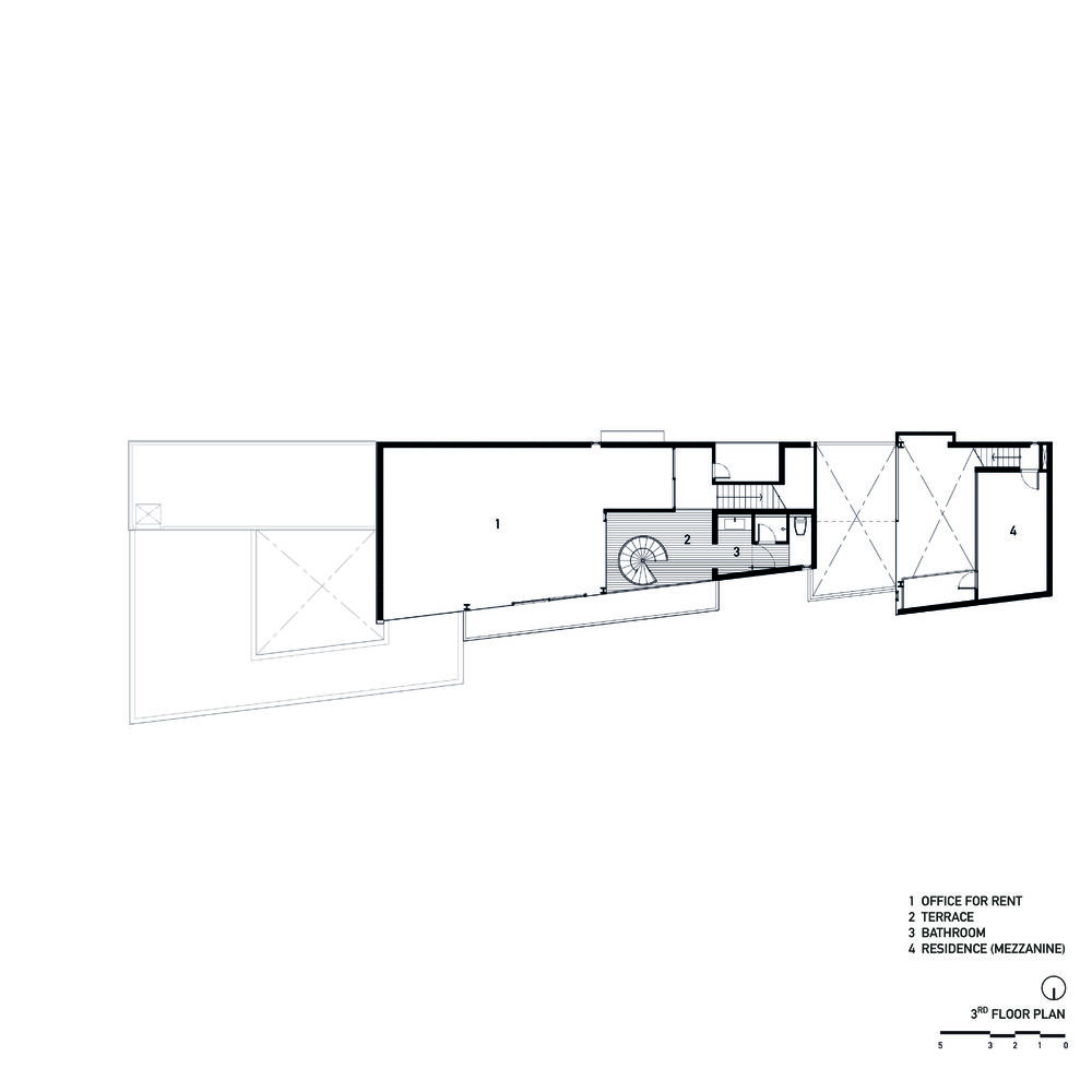 曼谷 IDIN Architects 办公室——绿色创意空间