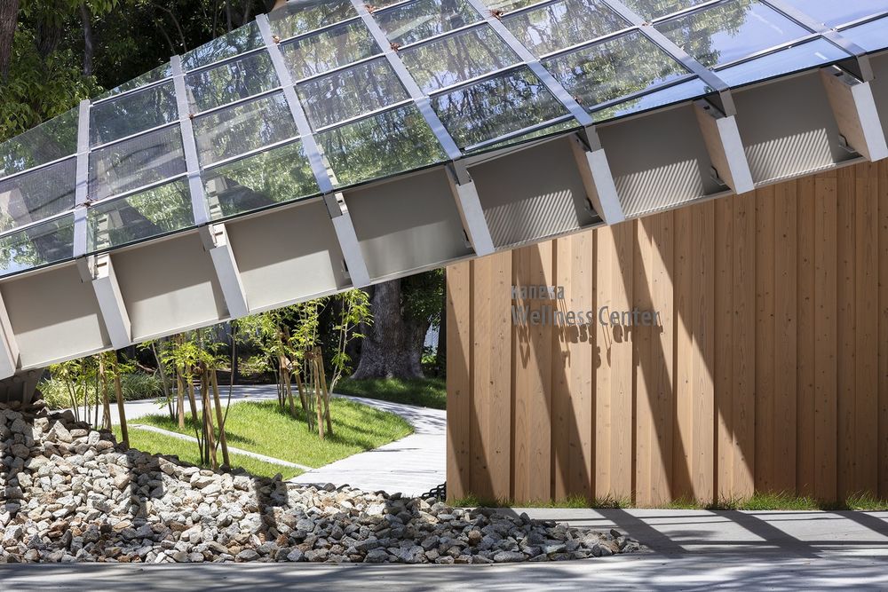 日本KANEKA Wellness Center | 环保科技与自然融合的健康空间