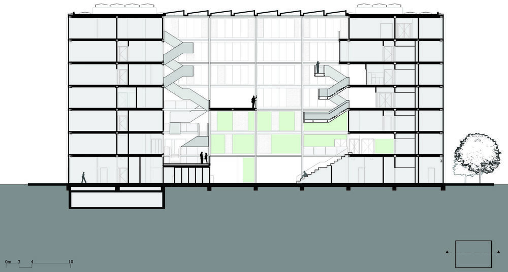 阿姆斯特丹大学LAB42大楼 | 可持续、可循环与高效利用的建筑典范