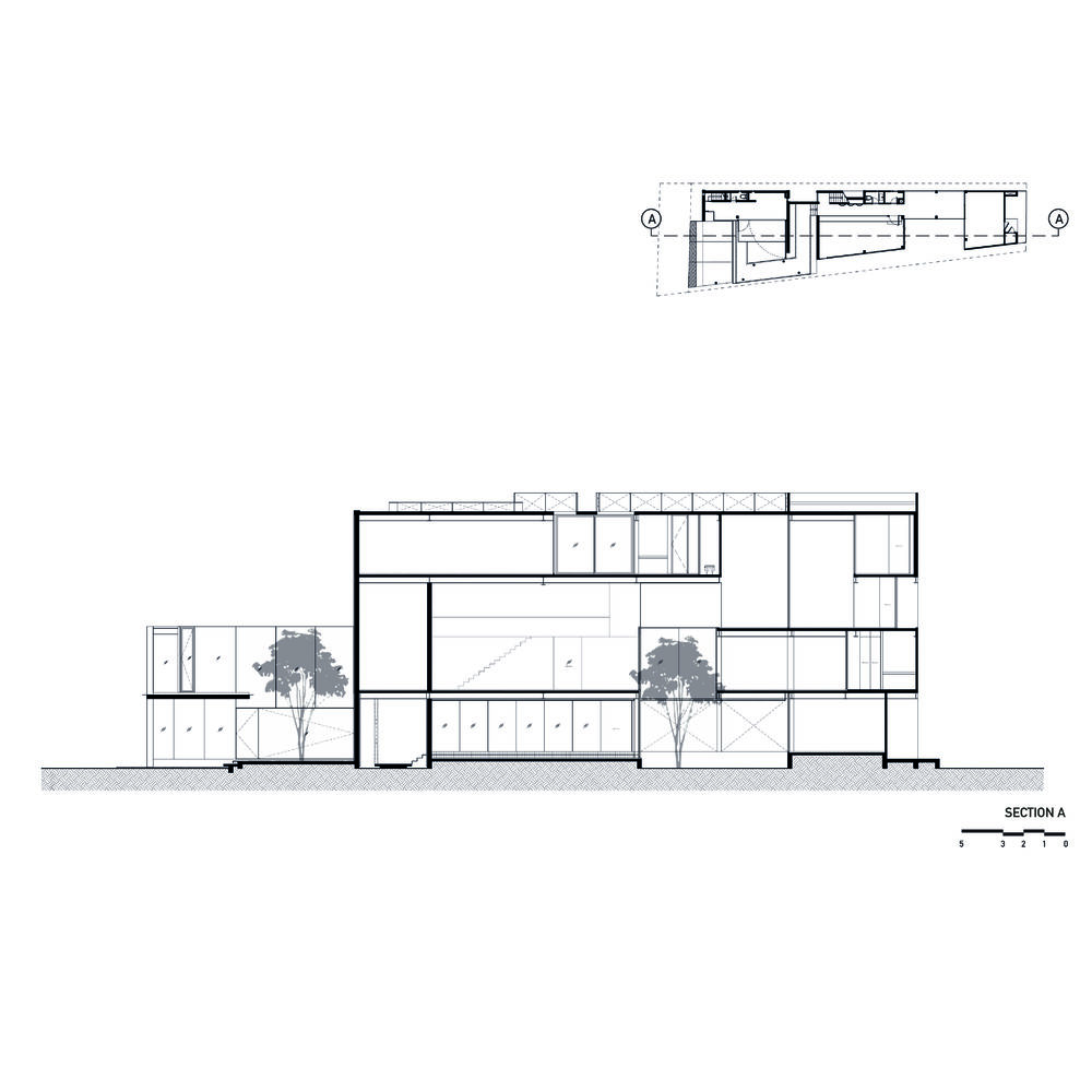 曼谷 IDIN Architects 办公室——绿色创意空间