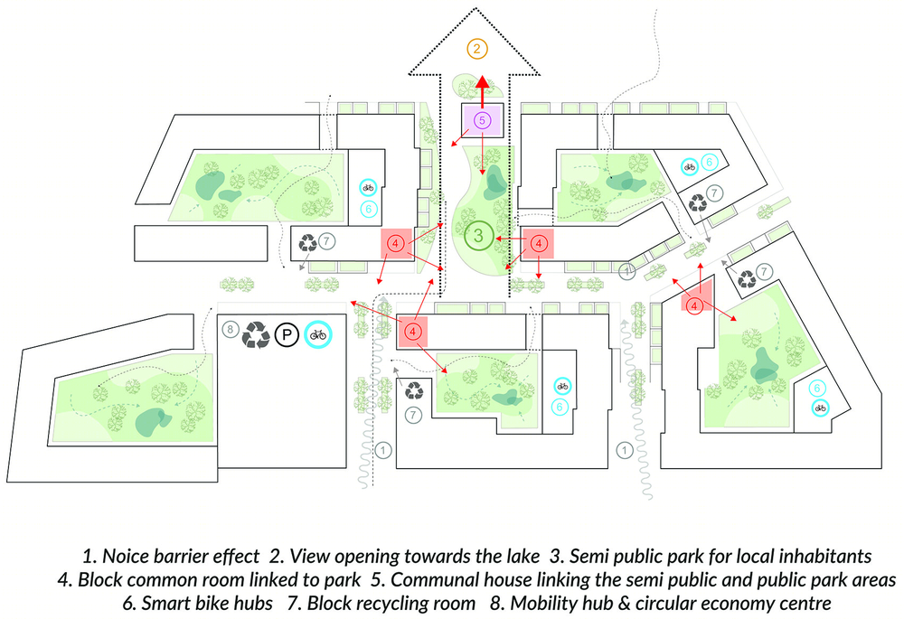 芬兰坦佩雷 Viinikanlahti 新区总体规划 | 工业区变市中心