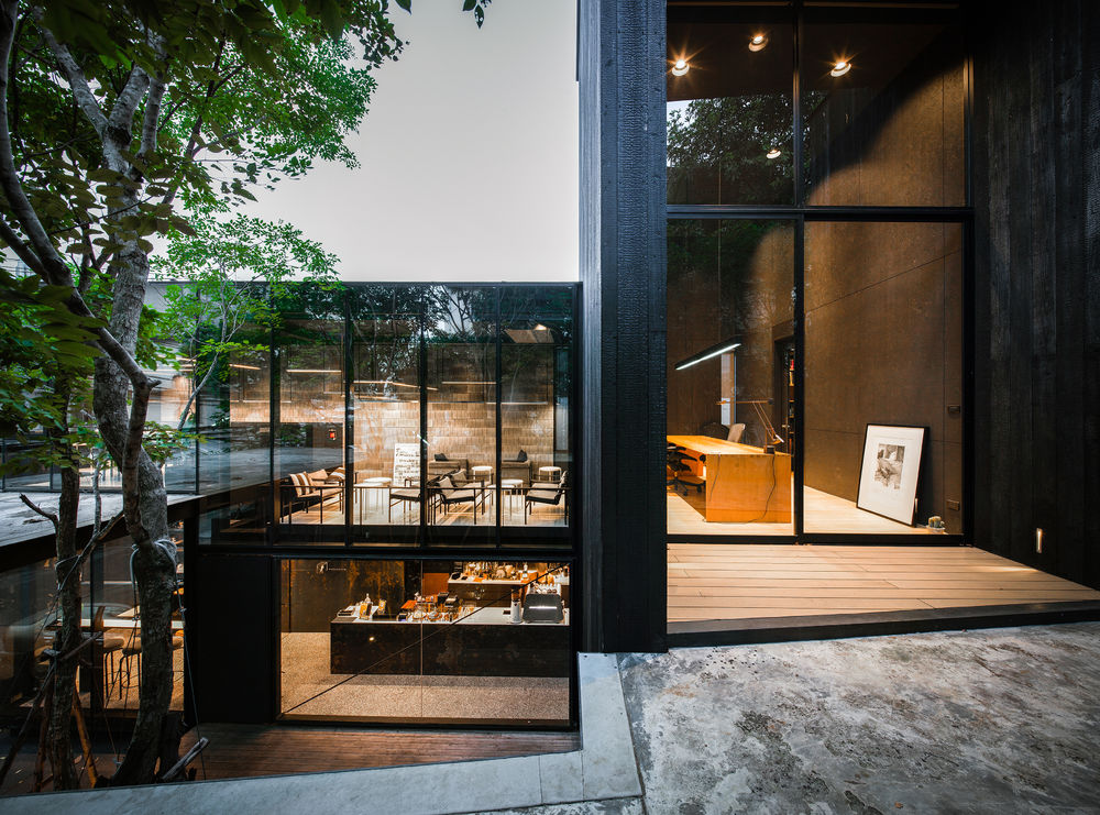 曼谷 IDIN Architects 办公室——绿色创意空间