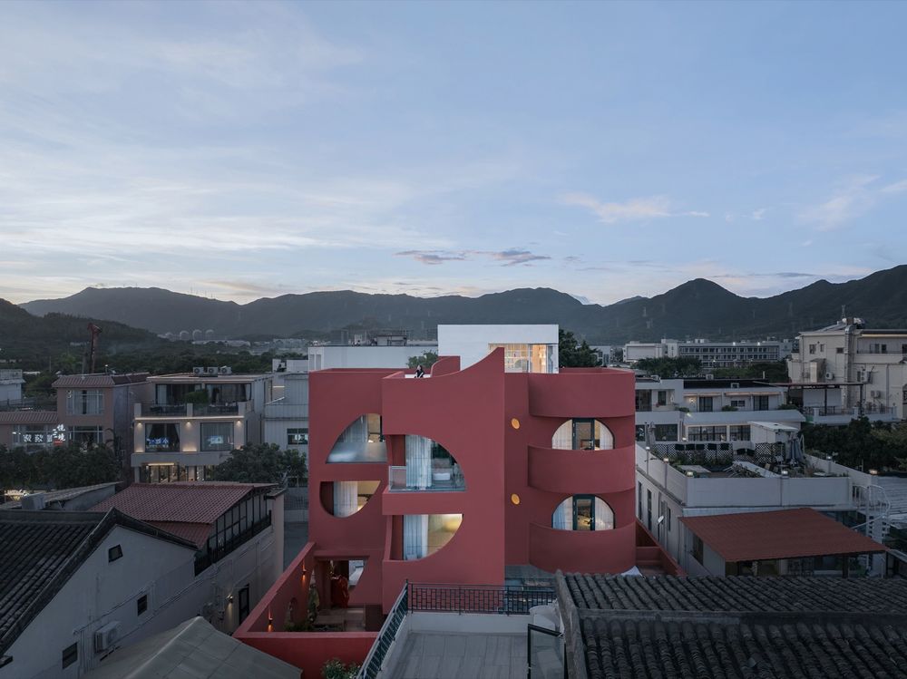 礁石书塔 | 深圳 城外建筑