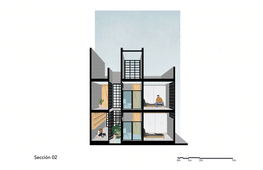 墨西哥 Melón House 别墅 | 生活与工作的亲密空间