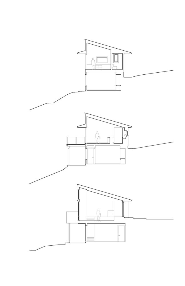 Sturgeon Lake House——嵌入山体的别墅设计