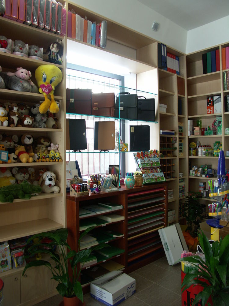 2008 年完成的 Minnella 书店室内设计