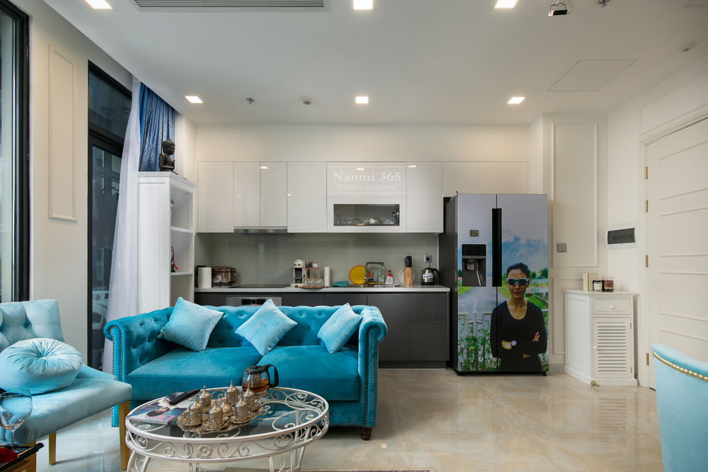 2018 年完成的 Vinhomes Golden River 公寓室内设计