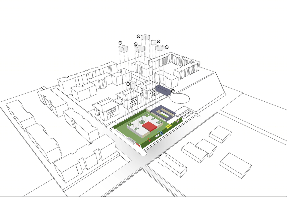 Proposta per NUOVO ASILO NIDO e CENTRO SERVIZI DI QUARTIERE - Romanina