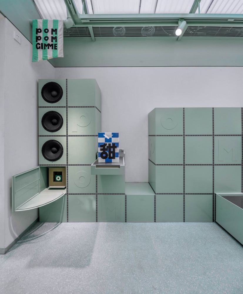 POMPOM GIMME甜品店，北京 / 或者设计